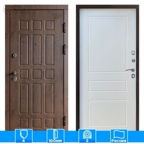 Входная дверь Престиж 125143 белый матовый