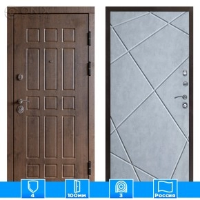 Входная дверь Престиж 125150 бетон светлый