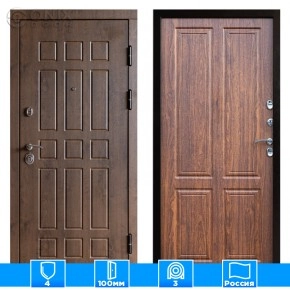 Входная дверь Престиж 125153 Орех стандарт