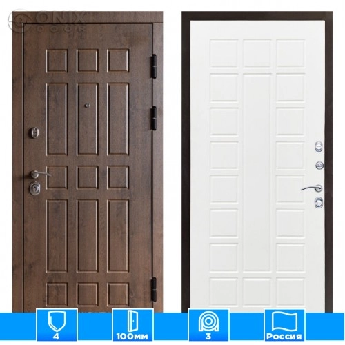 Входная дверь Престиж 125154 белое дерево