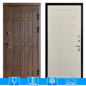 Входная дверь Престиж 125155 бежевый матовый