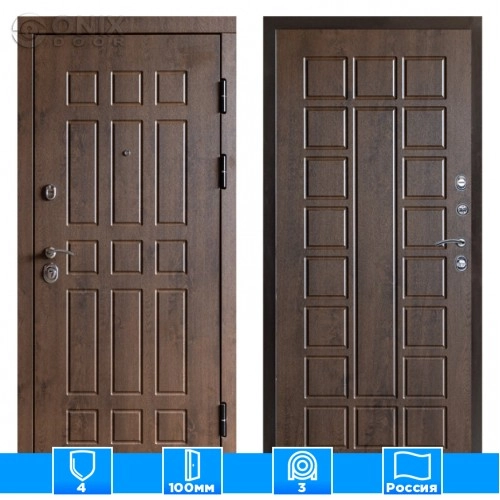 Входная дверь Престиж 125156 дуб