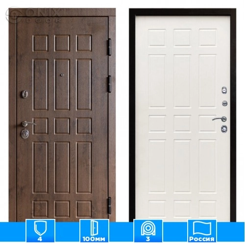 Входная дверь Престиж 125158 белое дерево