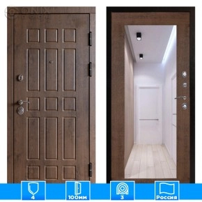 Входная дверь Престиж 125167 Зеркало триумф дуб