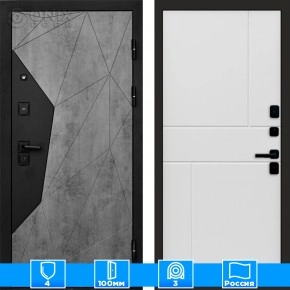 Входная дверь Престиж 125192 бетон белый