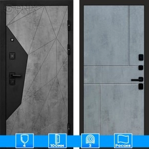 Входная дверь Престиж 125194 бетон бетон темный