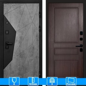 Входная дверь Престиж 125205 бетон венге