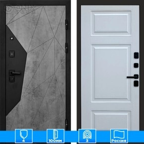 Входная дверь Престиж 125206 бетон белый софт