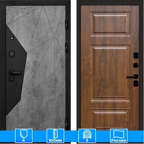 Входная дверь Престиж 125207 бетон дуб