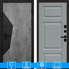 Входная дверь Престиж 125208 бетон грей софт