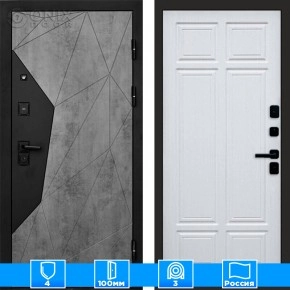 Входная дверь Престиж 125210 бетон Лиственница премиум