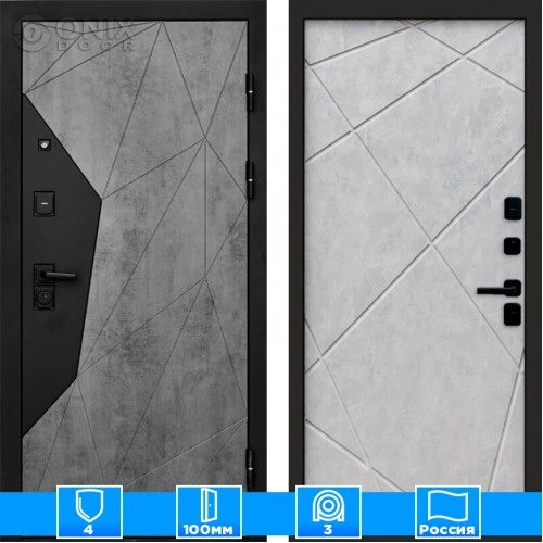 Входная дверь Престиж 125212 бетон бетон светлый