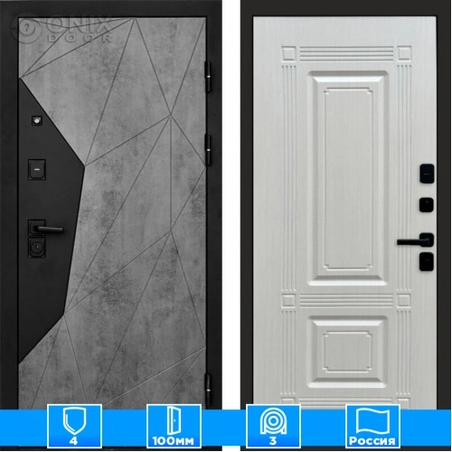 Входная дверь Престиж 125216 бетон лиственница