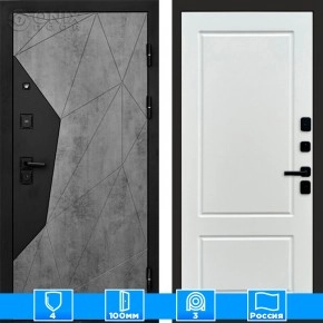 Входная дверь Престиж 125217 бетон белый софт