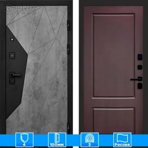 Входная дверь Престиж 125219 бетон шоколад