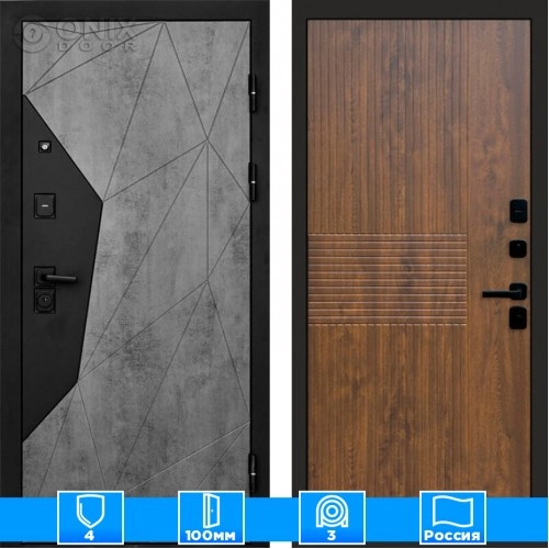 Входная дверь Престиж 125222 бетон дуб