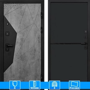 Входная дверь Престиж 125223 бетон black
