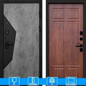 Входная дверь Престиж 125226 бетон Орех премиум