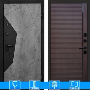 Входная дверь Престиж 125231 бетон porte шоколад