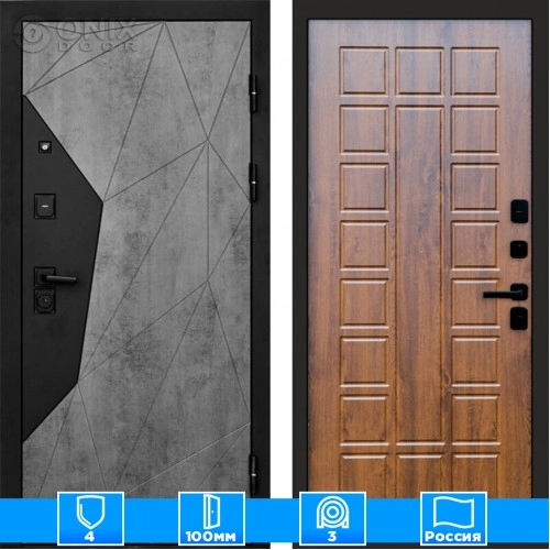 Входная дверь Престиж 125235 бетон дуб