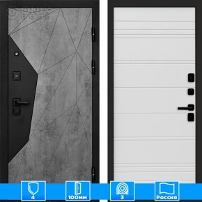 Входная дверь Престиж 125241 бетон white line