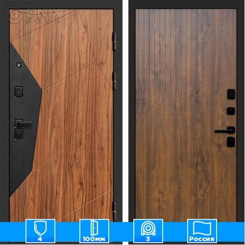 Входная дверь Престиж 125259 Flat дуб