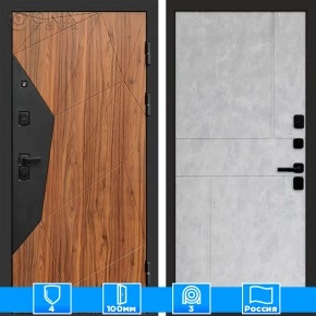 Входная дверь Престиж 125262 бетон светлый