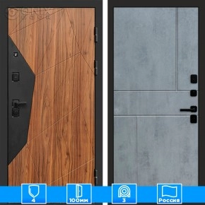 Входная дверь Престиж 125263 бетон темный