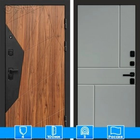 Входная дверь Престиж 125264 серый софт