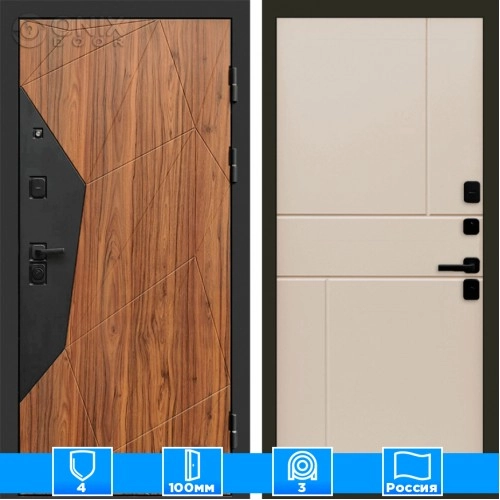 Входная дверь Престиж 125265 слоновая кость