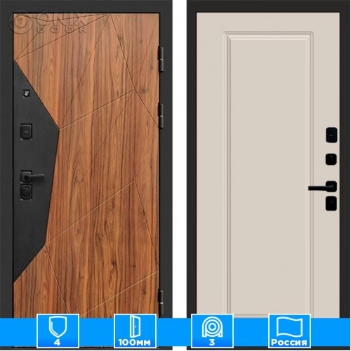 Входная дверь Престиж 125269 слоновая кость