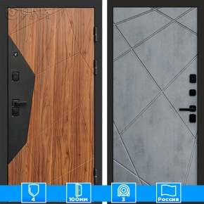 Входная дверь Престиж 125282 бетон темный