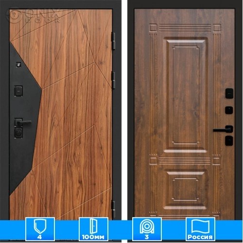 Входная дверь Престиж 125284 дуб