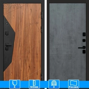 Входная дверь Престиж 125290 бетон темный