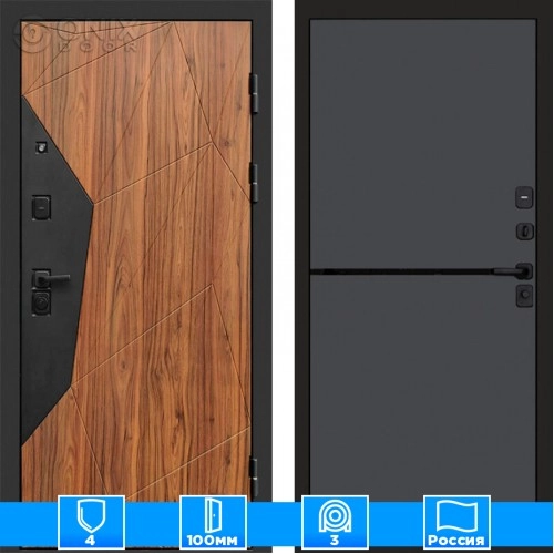 Входная дверь Престиж 125293 графит