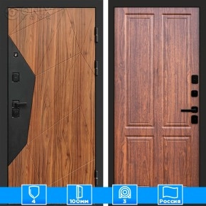 Входная дверь Престиж 125296 Орех стандарт