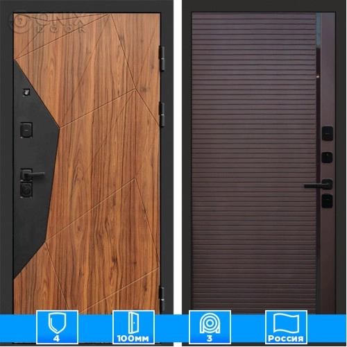 Входная дверь Престиж 125300 porte шоколад