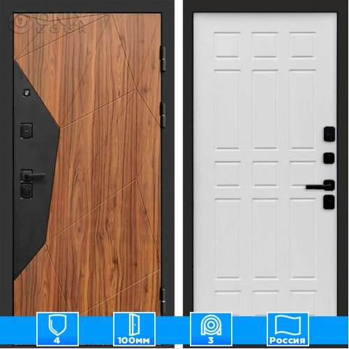 Входная дверь Престиж 125306 белое дерево