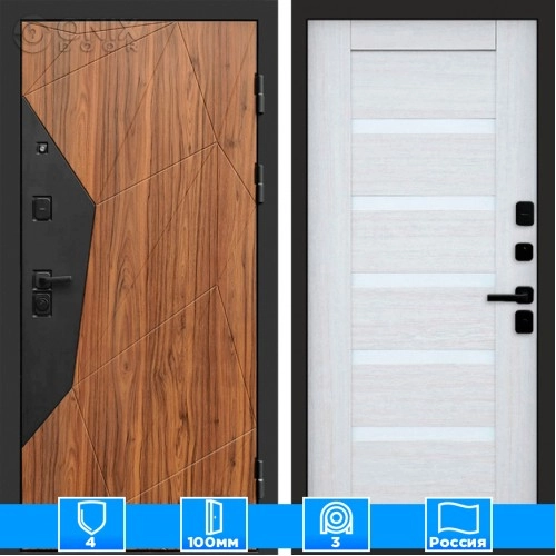 Входная дверь Престиж 125309 Царга лиственница