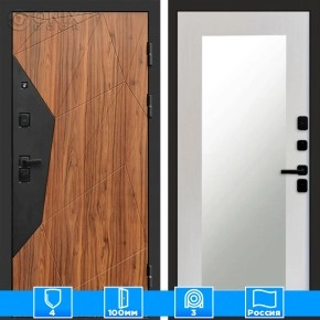 Входная дверь Престиж 125324 Зеркало триумф лиственница
