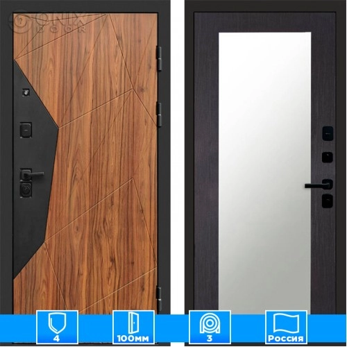 Входная дверь Престиж 125325 Зеркало триумф венге