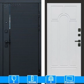 Входная дверь Престиж 125326 Арка белое дерево