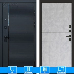 Входная дверь Престиж 125334 бетон светлый