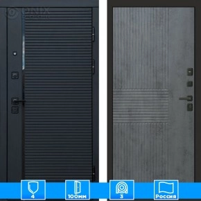 Входная дверь Престиж 125362 бетон темный