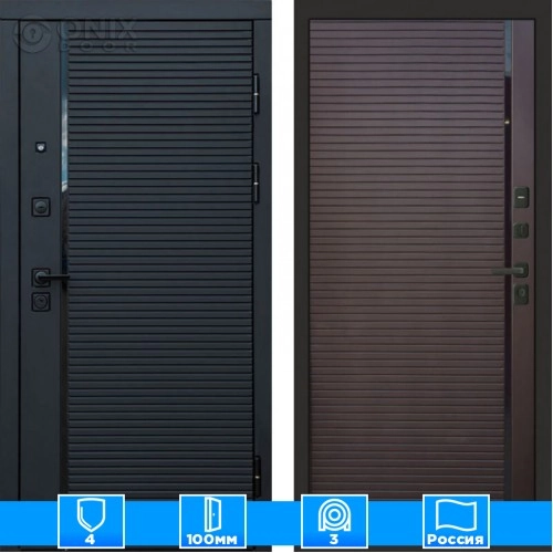 Входная дверь Престиж 125371 Porte шоколад