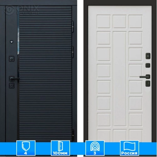 Входная дверь Престиж 125374 бежевый матовый