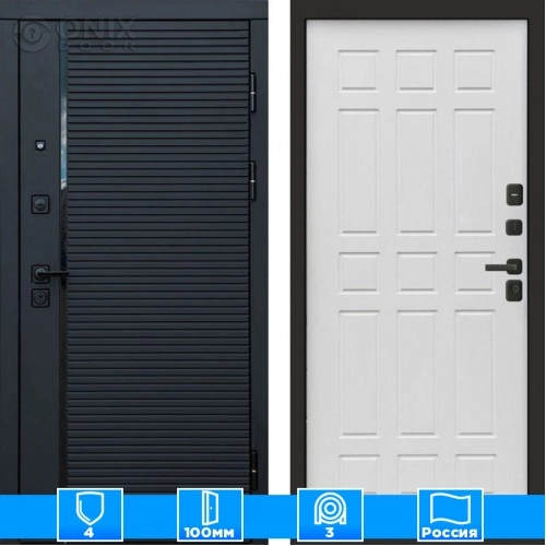 Входная дверь Престиж 125377 белое дерево