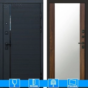 Входная дверь Престиж 125385 Зеркало дуб