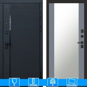 Входная дверь Престиж 125389 Зеркало грей софт