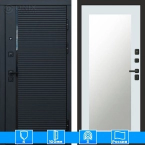 Входная дверь Престиж 125392 Зеркало триумф белый софт